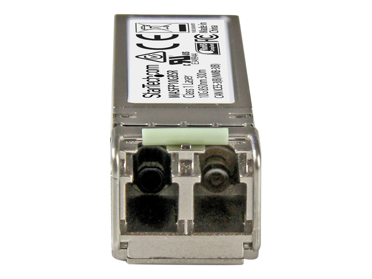 StarTech.com Cisco Meraki MA-SFP-10GB-SR Compatible SFP+ Module, 10GBASE-SR, 10GbE MMF Optic Transceiver, 10GE Gigabit Ethernet, LC Connector, 300m 850nm Cisco Meraki MS225, MX400, MS250 (MASFP10GBSR) - modul SFP+ vysílače - 10GbE – foto 3