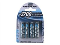 ANSMANN Energy AA type Batterier til generelt brug (genopladelige) 2700mAh