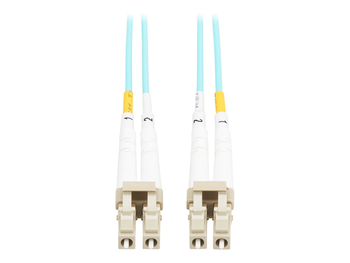 Eaton Tripp Lite Series 10Gb Duplex Multimode 50/125 OM3 OFNP Fiber Patch Cable (LC/LC)