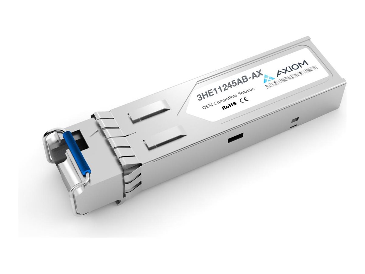 Axiom - SFP (mini-GBIC) transceiver module (equivalent to: Alcatel-Lucent 3HE11245AB)