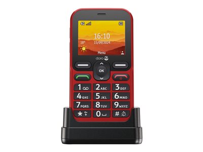 Leva L10 - red - 4G feature phone - 128 MB - GSM