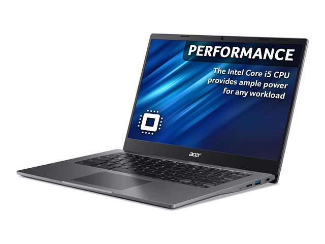Image of Acer Chromebook 514 CB514-1W - 14" - Intel Core i5 - 1135G7 - 8 GB RAM - 256 GB SSD - UK