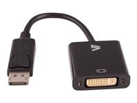 V7 - Adaptateur DisplayPort - DisplayPort (M) pour DVI-I (F) - noir