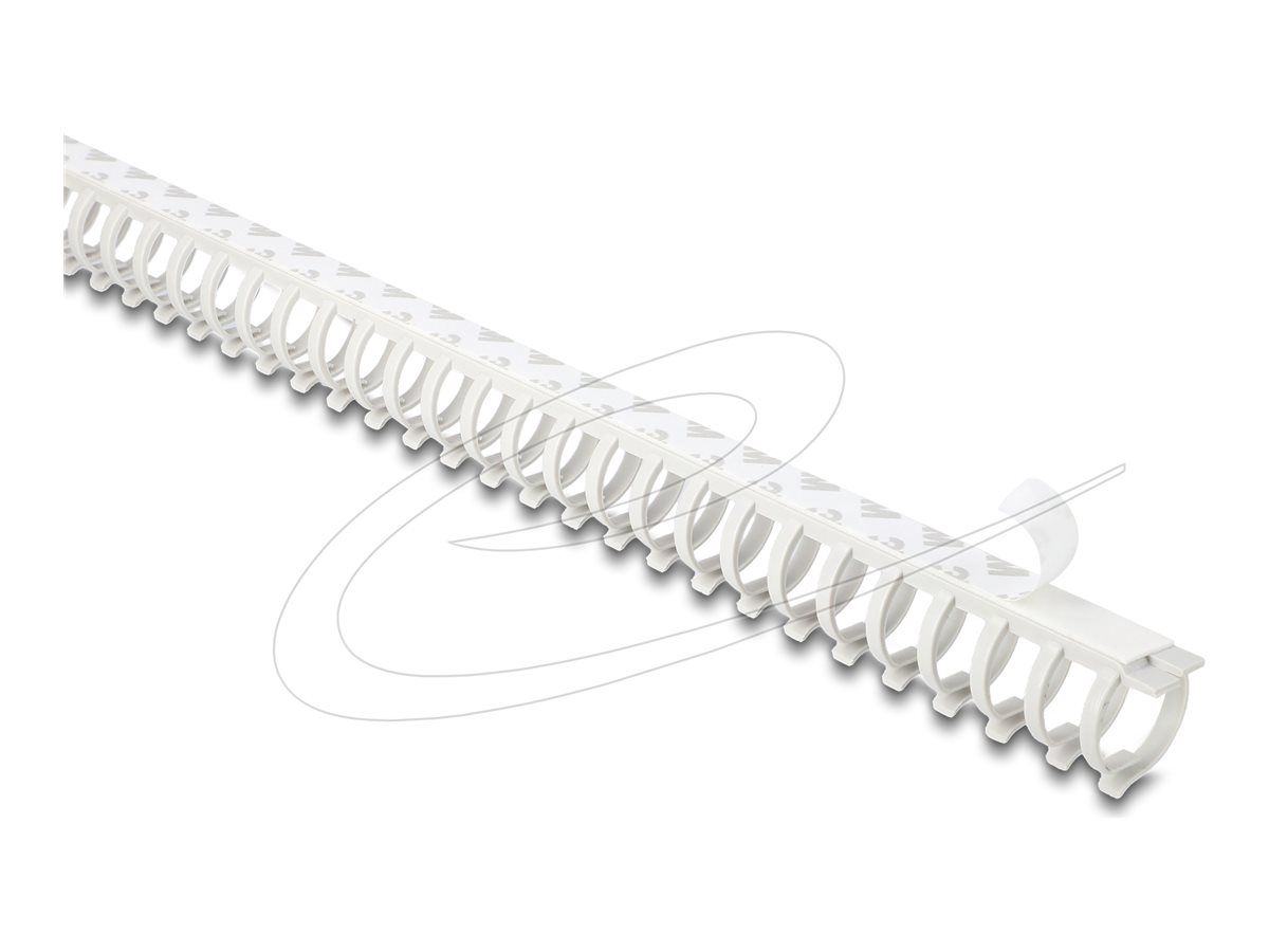 Delock kabelovod - flexible self-adhesive screwable