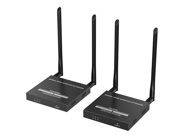 Lenkeng LKV699 transmitter and receiver video/audio/infrared extender Product shot Right-angle 79400