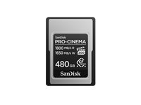 SanDisk PRO-CINEMA - flash memory card - 480 GB - CFexpress Type A