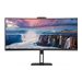Value-line CU34V5CW/BK - V5 series - LED monitor -