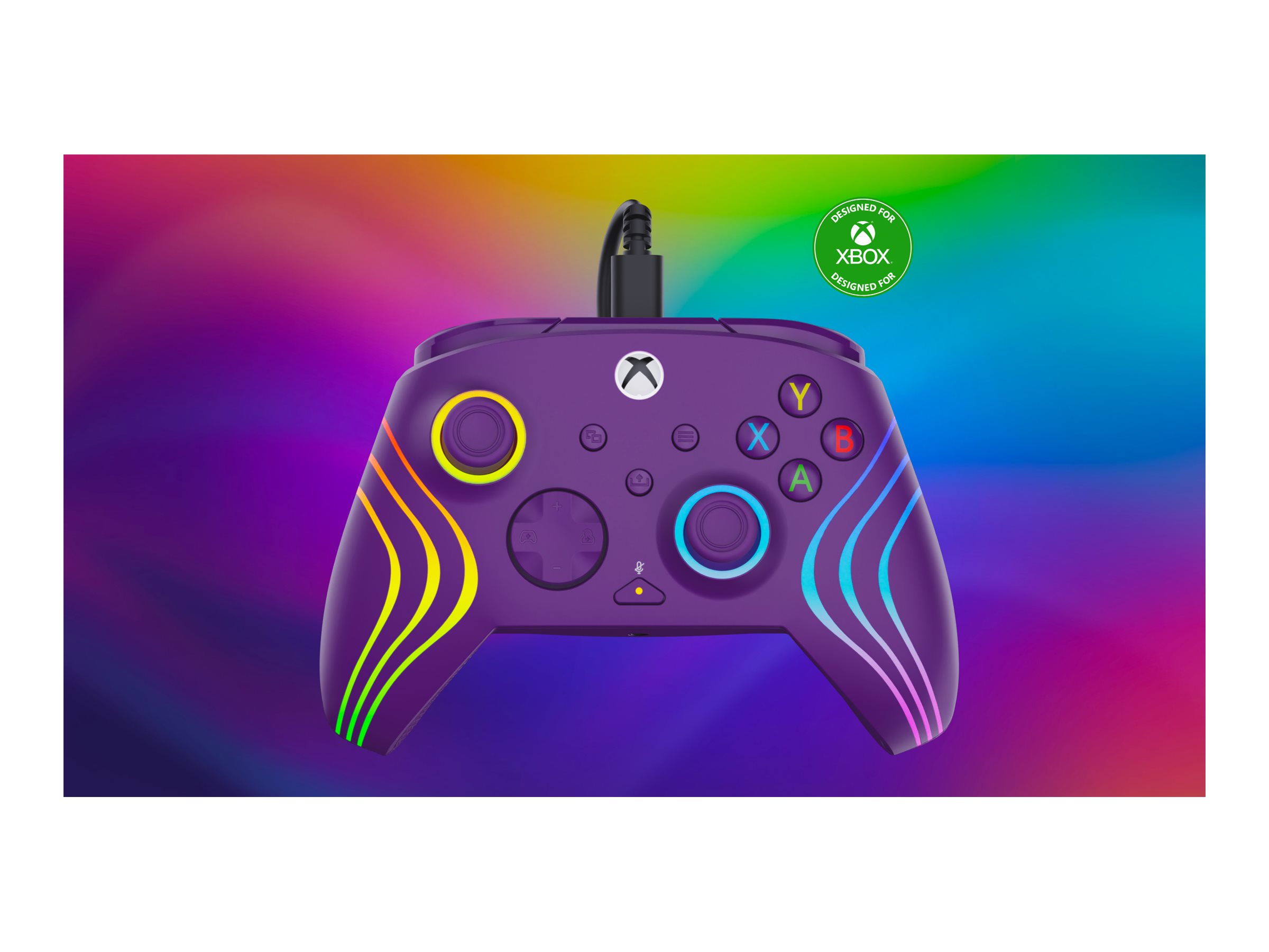 Turtle Beach Afterglow Wave gamepad Product shot Back 79000