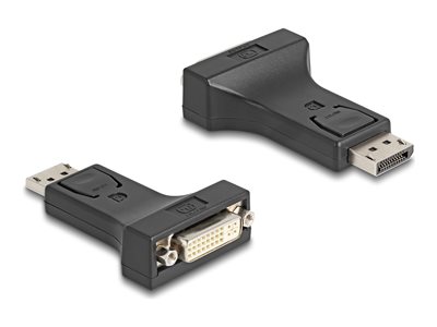 DELOCK Adapter DisplayPort 1.1 Stecker zu DVI Buchse Passiv - 66615