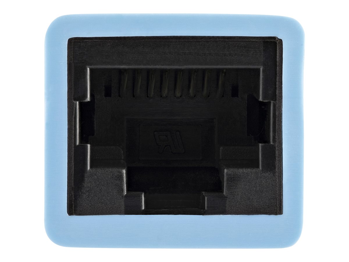 StarTech.com Cisco Console Rollover Adapter for RJ45 Ethernet Cable - Network adapter cable - RJ-45 (M) to RJ-45 (F) - blue - ROLLOVER - síťový kabel adaptér - modrá – foto 4