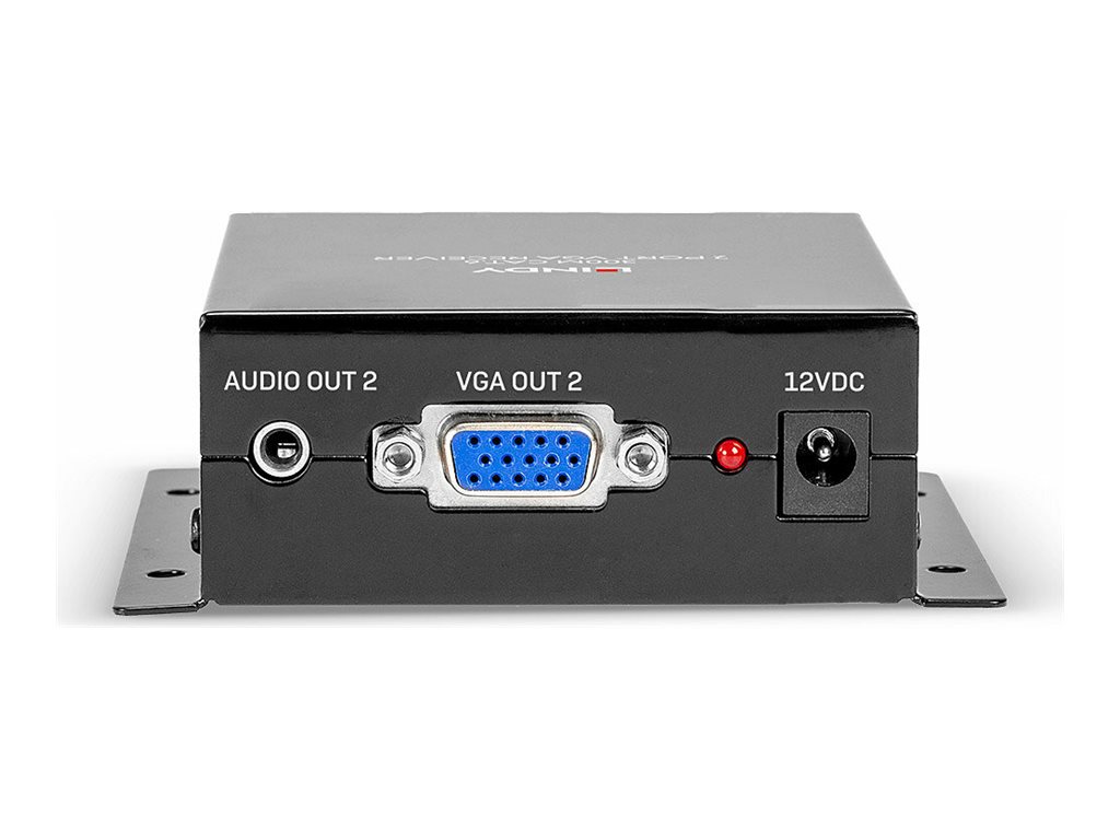 Récepteur VGA Cat.6 2 ports, 300m