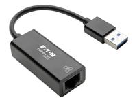 Eaton Tripp Lite Series USB 3.0 SuperSpeed to Gigabit Ethernet Adapter RJ45 10/100/1000 Mbps