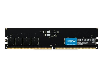 Crucial - DDR5 - module - 32 GB - DIMM 288-pin - 4800 MHz / PC5-38400 -  unbuffered