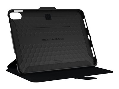 UAG Rugged Bluetooth Keyboard Case for iPad 10.9 (10th, Gen) Black -  keyboard and folio case (smart folio cover) - with trackpad - US English -  black, ash