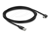 Delock USB-kabel 2m Sort