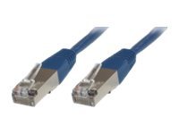 MicroConnect CAT 6 Kabel med folie og kobberfletning (FTP) 10m Netværkskabel Blå