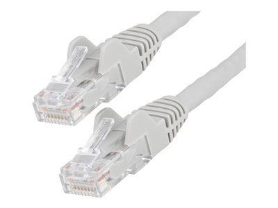 Startech 7ft (2m) LSZH CAT6 Ethernet Cable, 10 Gigabit Snagless RJ45 100W PoE Patch Cord, CAT 6 10GbE UTP Network Cable w/Strain Relief, Gray ETL/Low Smoke Zero Halogen