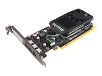 NVIDIA Quadro P400 - Graphics card - Quadro P400 - 2 GB GDDR5 - 3 x Mini DisplayPort - for ThinkCentre M75t Gen 2; ThinkStation P320; P330; P330 Gen 2; P340; P358; P520; P720; P920