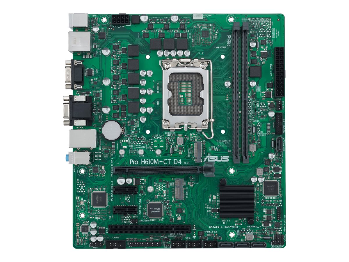 ASUS PRO H610M-CT D4-CSM LGA1700 MB