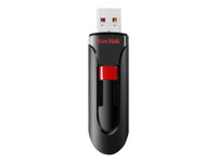 SanDisk Cruzer Glide 32GB USB 2.0 Sort Rød