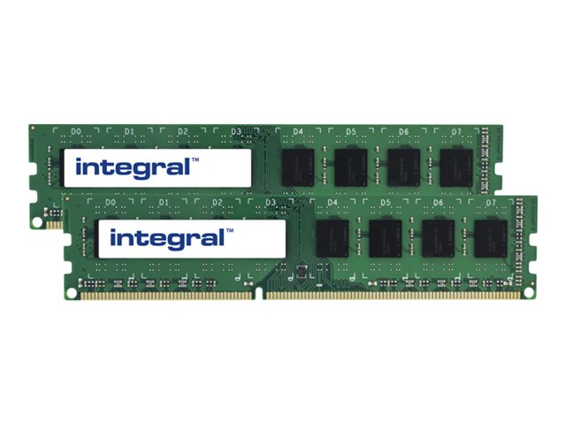 Image of Integral - DDR3 - kit - 16 GB: 2 x 8 GB - DIMM 240-pin - 1600 MHz / PC3-12800 - unbuffered