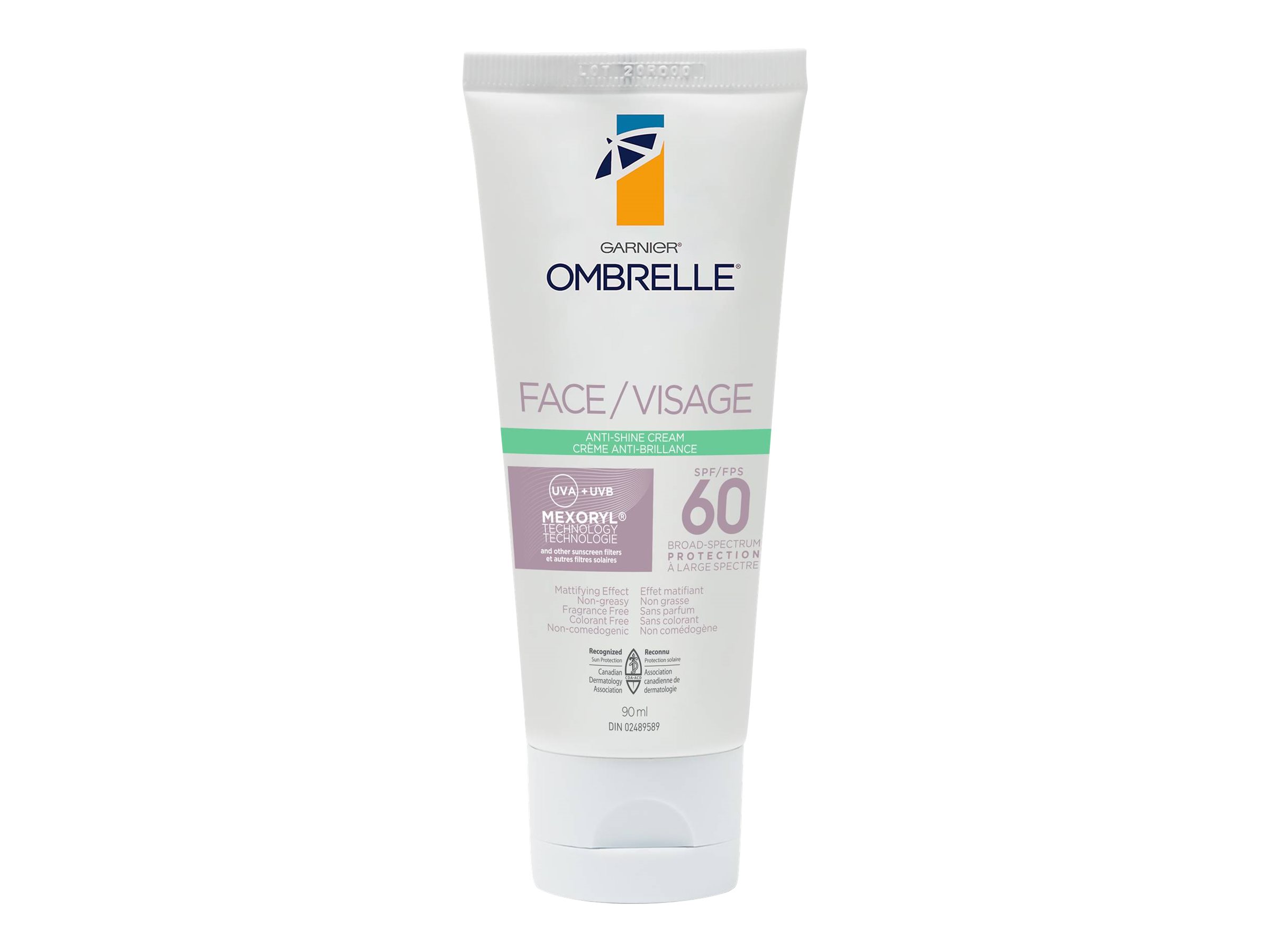 Garnier Ombrelle Face Anti-Shine Cream - SPF 60 - 90ml