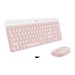 Logitech MK470 Slim Combo Ultra-slim, Compact and Quiet Wireless Keyboard & Mouse Combo
