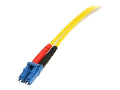 Câble de raccordement fibre optique LC à LC Duplex monomode 9 / 125um OS1  LSZH - Série