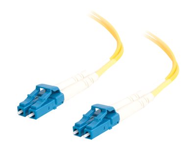C2G 8m LC-LC 9/125 Duplex Single Mode OS2 Fiber Cable