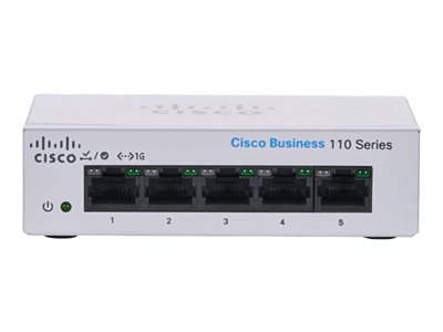 CISCO CBS110 Unmanaged 5-port GE Desktop