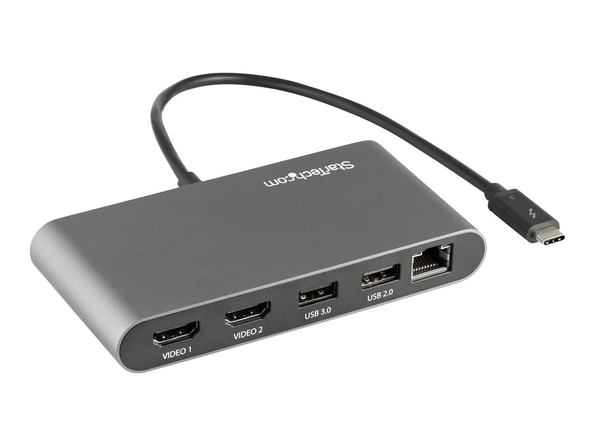 STARTECH Thunderbolt 3 mini dock x2 HDMI monitors – foto 3