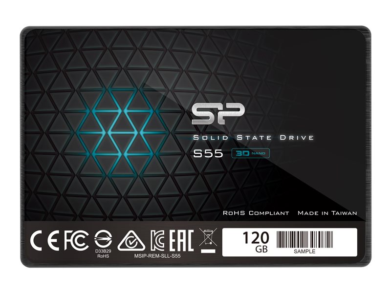 SILICON POWER SSD Slim S55 120Go 2.5p