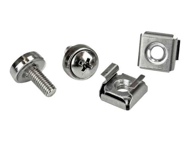 StarTech.com M5 Mounting Screws and Cage Nuts for Server Rack Cabinet