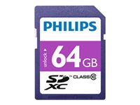 Philips FM64SD55B SDXC Memory Card 64GB