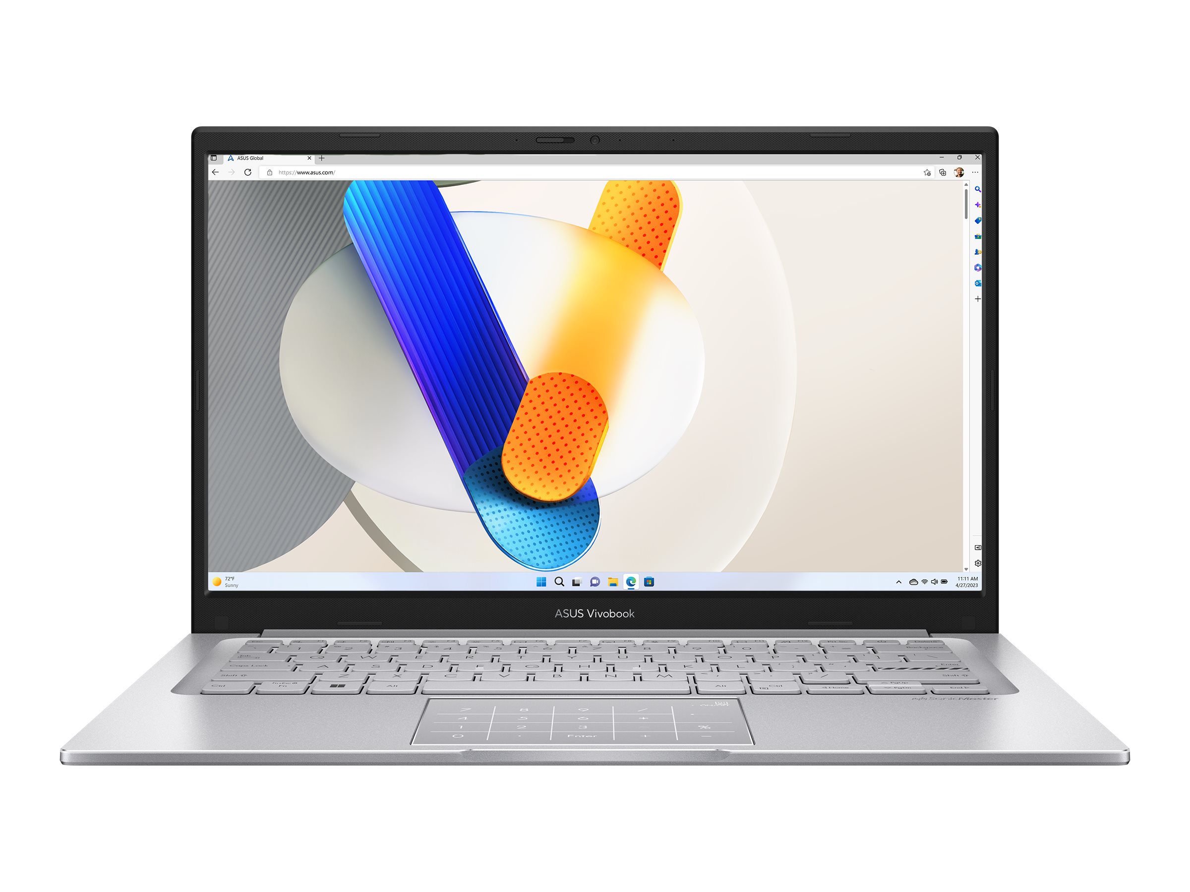 ASUS VivoBook 14 X1404VA-I38128 14 Intel Core i3 i3-1315U 8 GB RAM 128 GB Product shot Front 79950