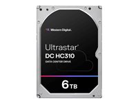 WD Ultrastar DC HC310 HUS726T6TAL5204 - hard drive - 6 TB - SAS 12Gb/s
