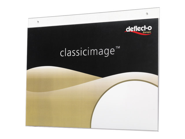 Deflecto Classic Image Sign Holder For A3 Transparent