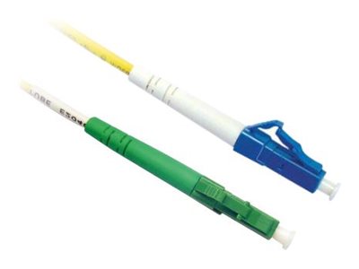 Dynamix patch cable 3 m blue yellow Product shot Left side 76500