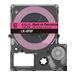 EPSON Colour Tape Fluorescent Pink/Black