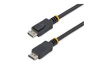 StarTech.com 20 ft DisplayPort Cable with Latches - 2560 x 1600 - DPCP & HDCP - Male to Male DP Video Monitor Cable (DISPLPORT20L)