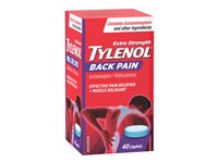 Tylenol* Back Pain Extra Strength Caplets - 40's� �