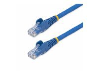 StarTech.com 25ft (7.6m) LSZH CAT6 Ethernet Cable, 10 Gigabit Snagless RJ45 100W PoE Patch Cord, CAT 6 10GbE UTP Network Cable w/Strain Relief, Blue/Fluke Tested/ETL/Low Smoke Zero Halogen - Category 6, 24AWG (N6LPATCH25BL)