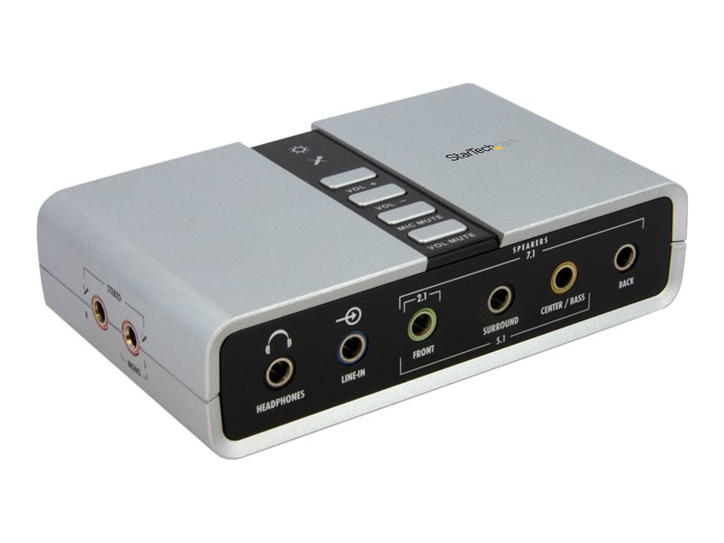 StarTech.com Carte Son Externe USB avec sortie SPDIF Audio Numérique - ref:  ICUSBAUDIO2D Cartes son Dispo