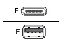 AddOn - USB adapter - USB-C (F) to USB Type A (M)