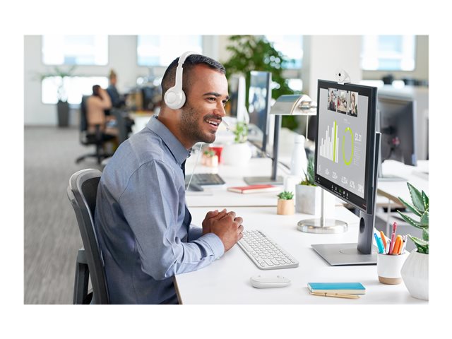 LOGI H390 USB Computer Headset - WHITE 981-001286