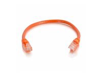 C2G 35ft Cat6a Snagless Unshielded UTP Network Patch Ethernet Cable-Orange