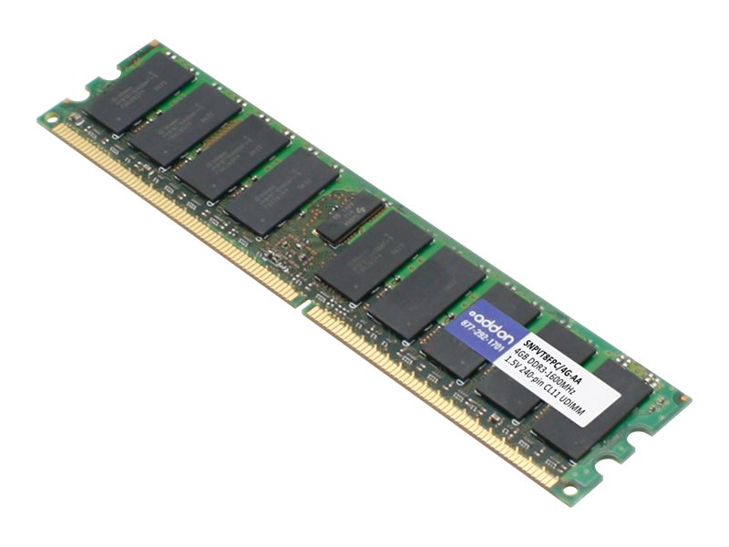 AddOn 4GB DDR3-1600MHz UDIMM for Dell SNPVT8FPC/4G | www.shi.com