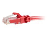 C2G 9ft Cat6a Snagless Unshielded (UTP) Ethernet Cable - Cat6a Network Patch Cable - PoE - Red