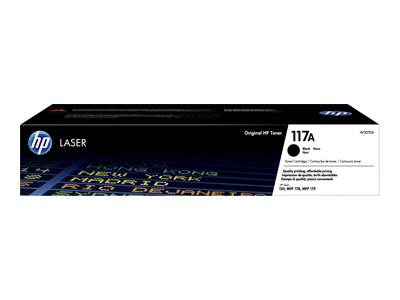 HP 117A Black Laser Toner Cartridge W2070A