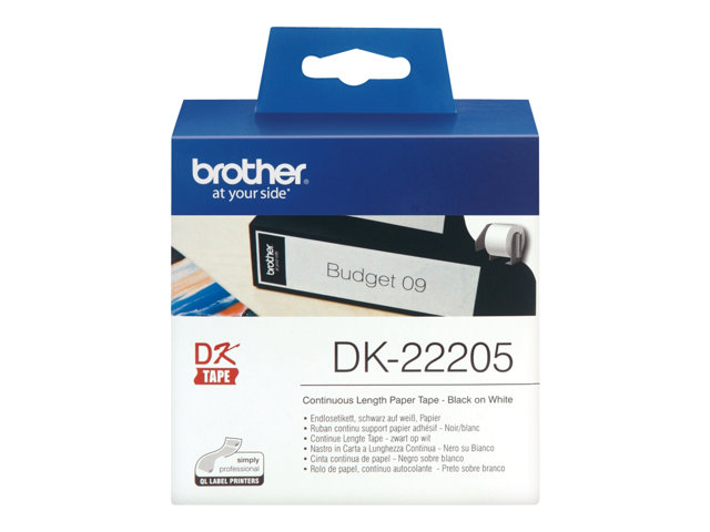 Brother Dk 22205 Thermal Paper Roll 62 Cm X 305 M